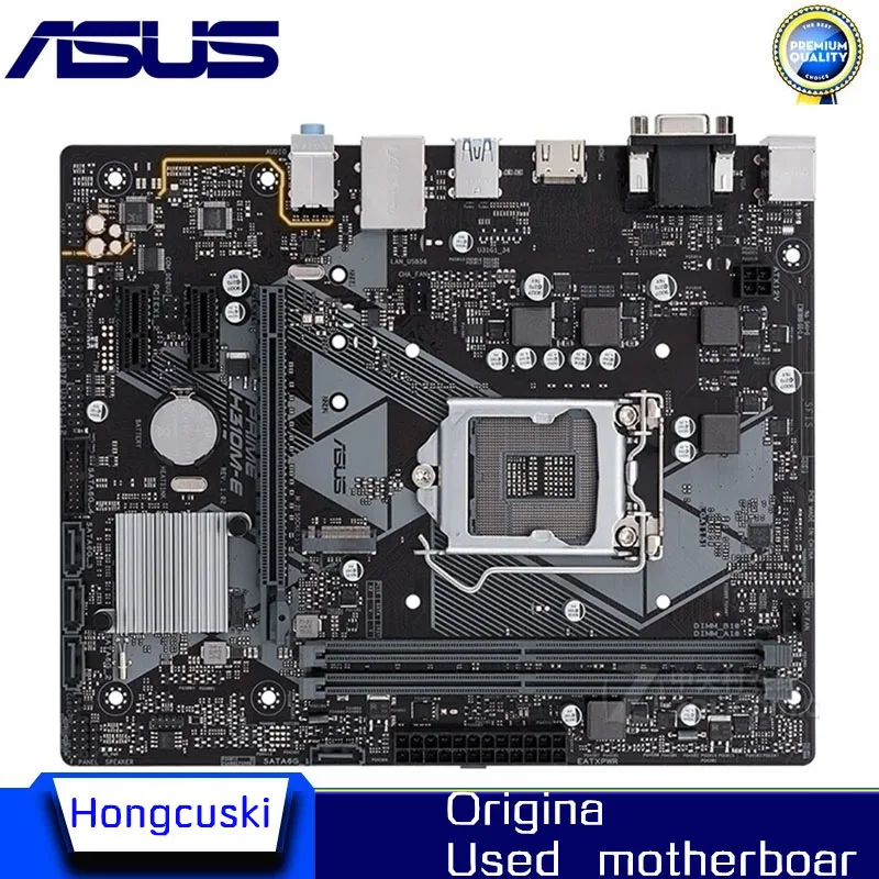 For ASUS PRIME H310M-E / R2.0 Used original motherboard Socket LGA 1151 DDR4 H310 Desktop Motherboard | Компьютеры и офис
