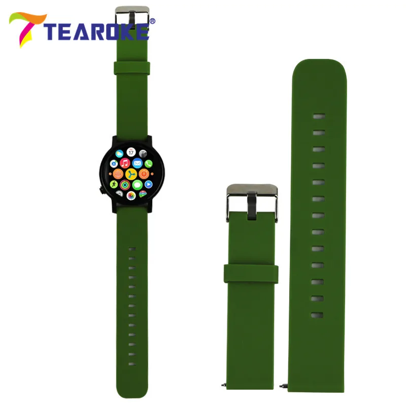 20 мм силиконовый ремешок для часов samsung gear Sport/S2 классический быстросъемный сменный Браслет ремешок для умных часов R732