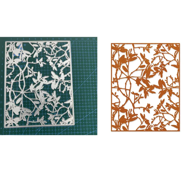 

Background Template Metal Cutting Dies For DIY Scrapbooking Paper Craft Handmade Card Album Punch Art Cutter 2022 New No Stamps