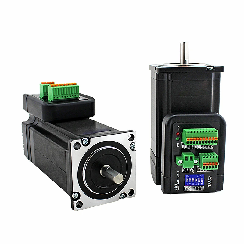 

Closed Loop Stepper motor Nema 23 TSS57 TSM57 Hybrid Integrated Stepper Servo Motor with drive DC24-50v 3.5A