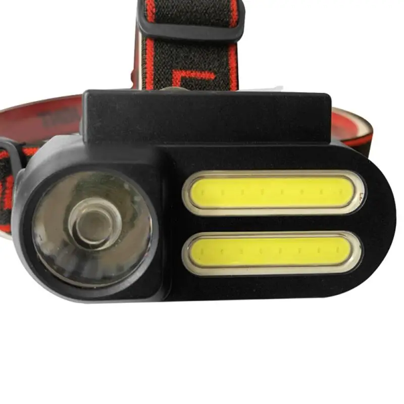 XPE Led COB Светодиодный Фонарь налобный фонарь USB перезаряжаемые фары головного светильник 18650 батарея фонарь светильник водонепроницаемый головки вспышки света светильник налобный фонарь лампа