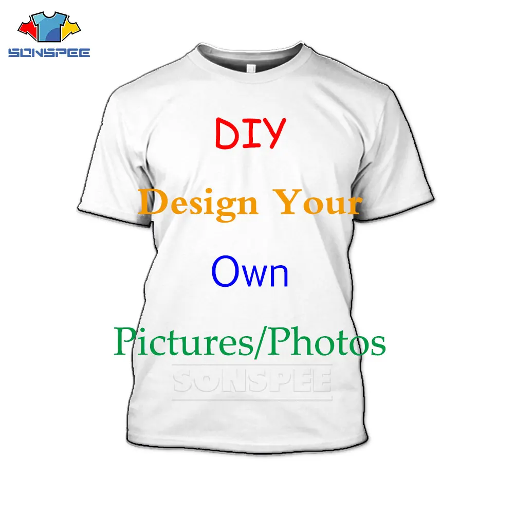 

SONSPEE 3D Summer Short Sleeve Men's T-shirt Women's T-shirt Unisex Design Clothes Animal Anime Shirt Fun Hip Hop Harajuku DIY