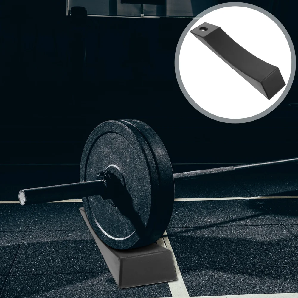 

1pc Portable Barbell Jack Silicone Fixation Pad Anti-slip Pad for Deadlift
