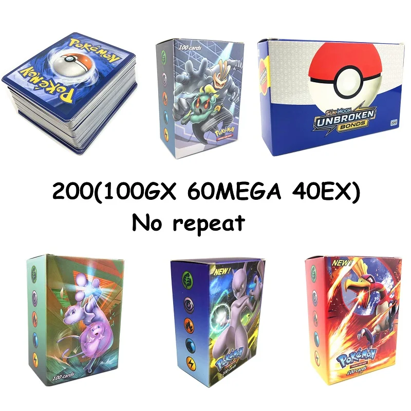 240 шт держатель Pokemones альбом для коллекции карт Pokemones и некоторые варианты GX MEGA EX card - Цвет: 200(100GX60MEGA40EX)