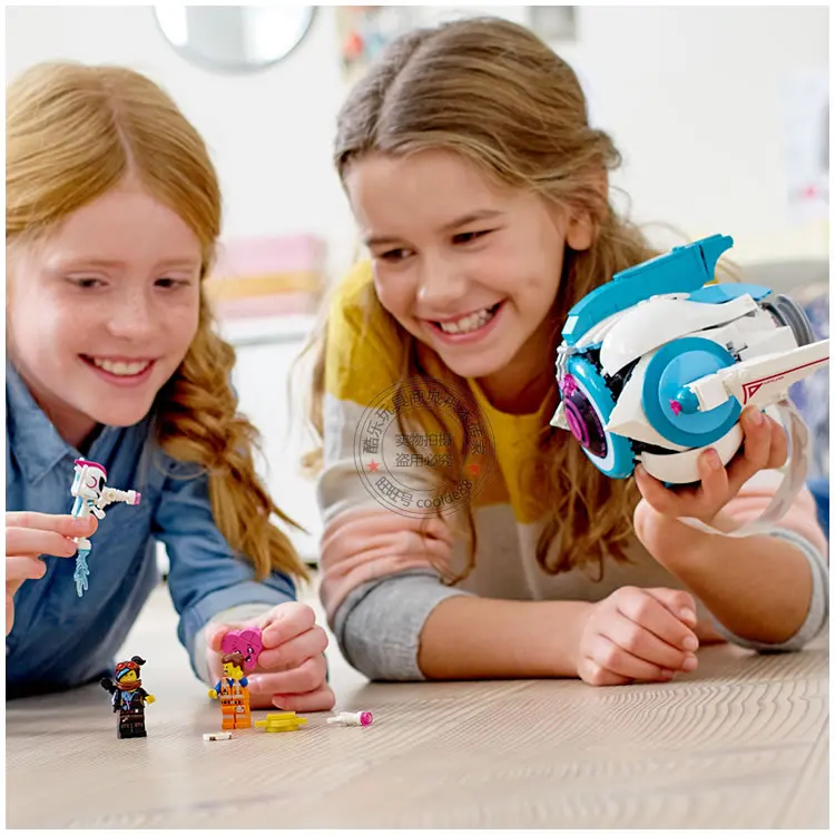 Фильм 2 кирпича Legoingly 70834 металлический Борода тяжелый металл мотор трайк Дети DIY