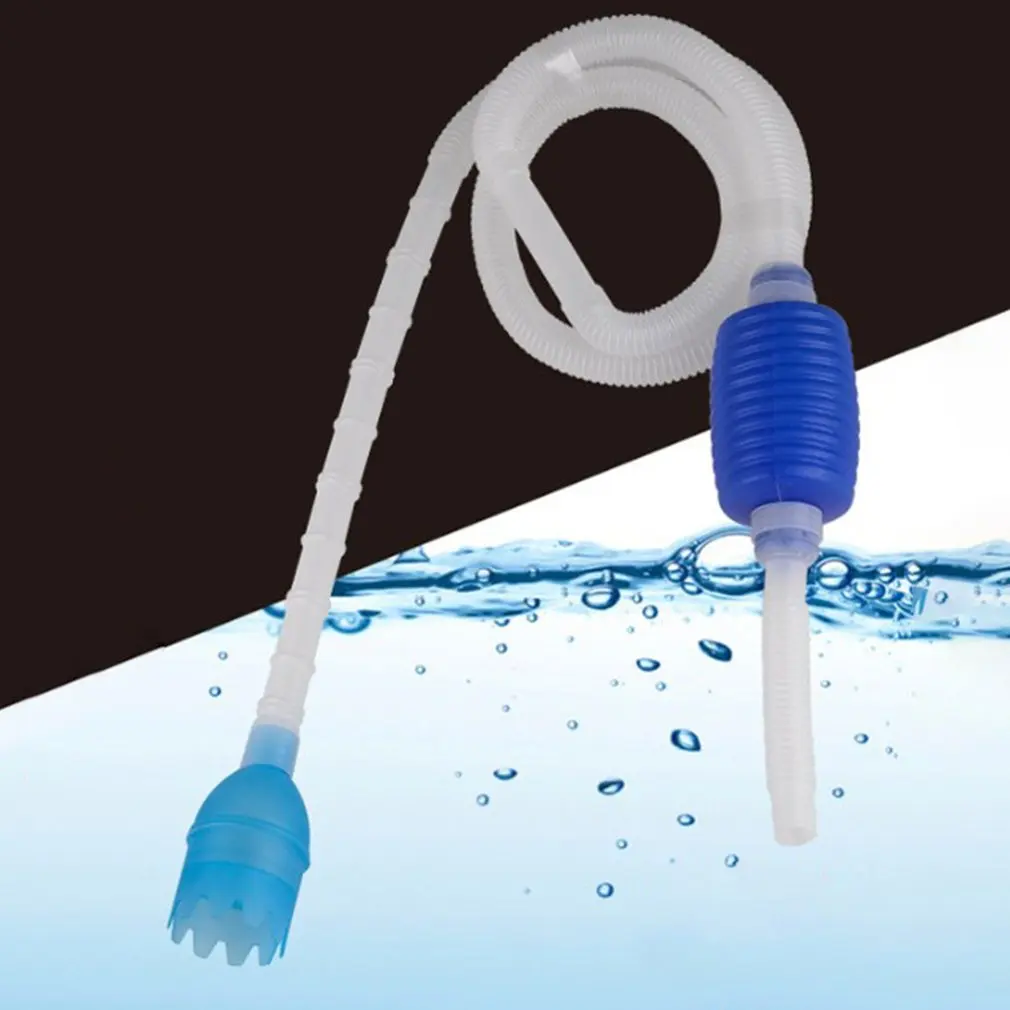 

Aquarium fish tank water changer small fish tank semi-automatic water exchange water change sand washing device