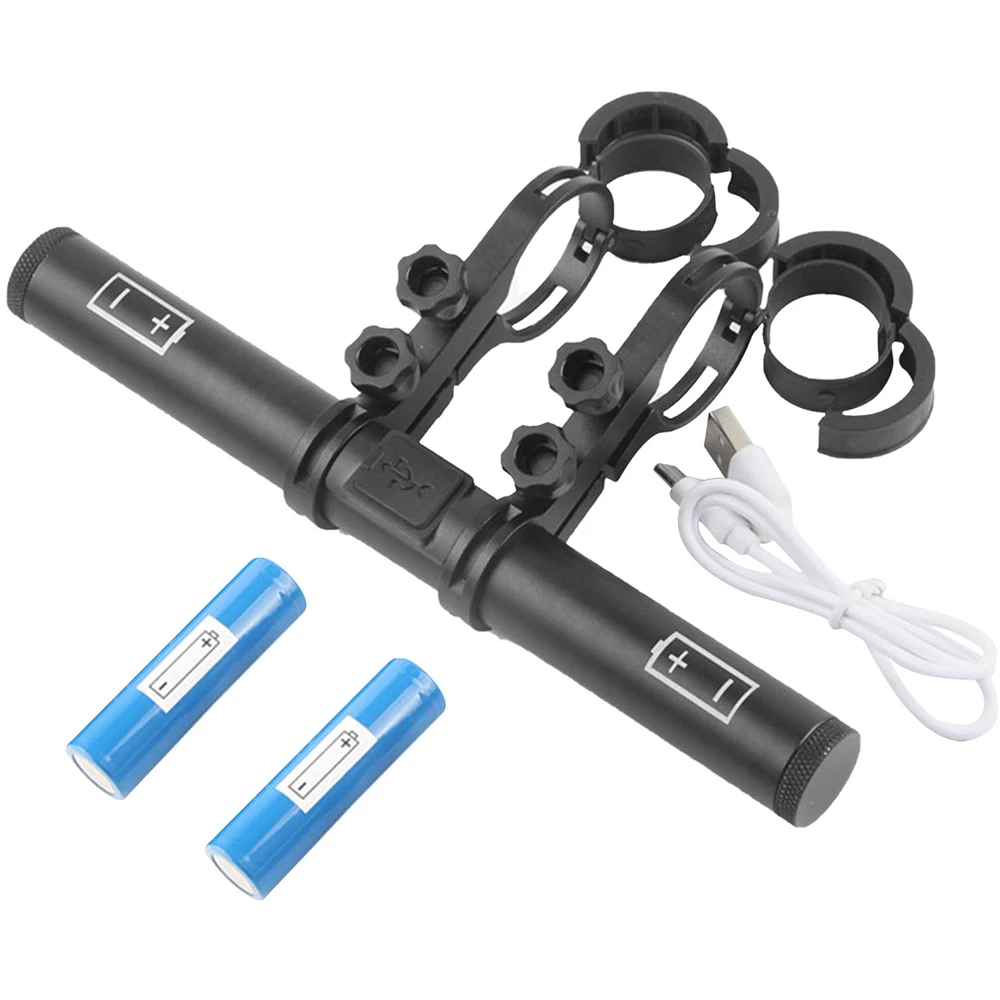 

Bike Handlebar Extender Aluminum Alloy Bicycle Handlebar Extension Rack Double Clamp Bike Bracket Bicycle Accessories