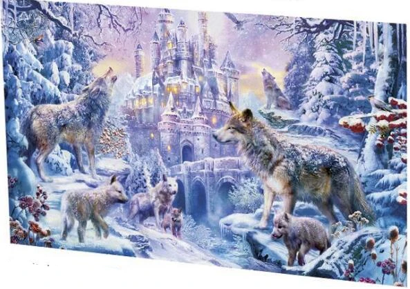 38x26cm Мини-пазлы с картинками 1000 штук деревянные Ландшафтные Пазлы игрушки для взрослых детские игры Обучающие игрушки, пазлы - Цвет: 38x26cm