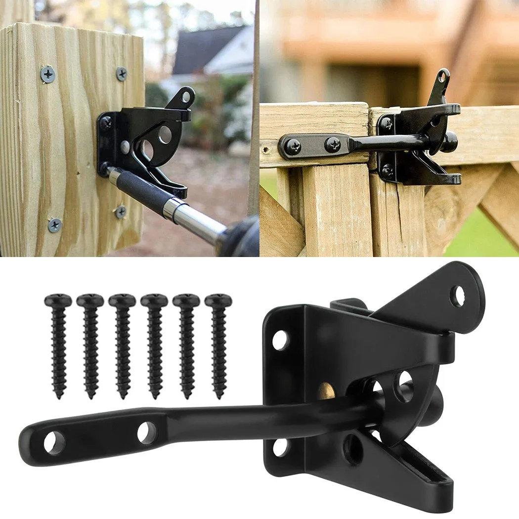 

Weldable Latch Accessories Automatic Bar Gravity Outdoor Living Practical