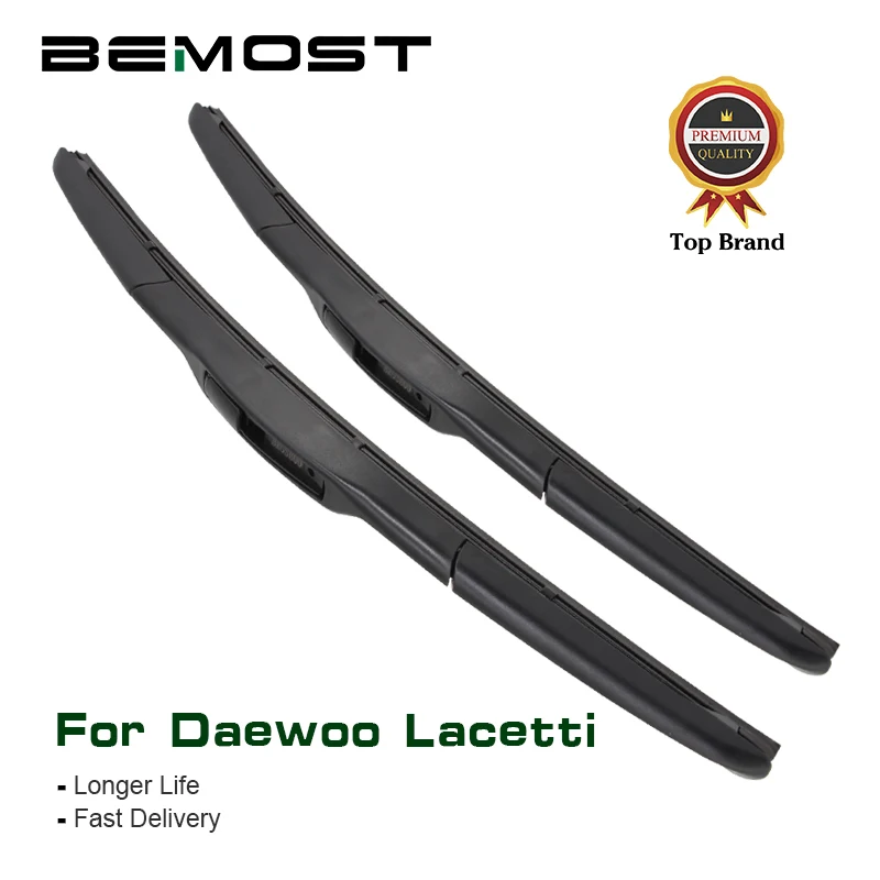 

BEMOST Car Front Window Windshield Wiper Blades Natural Rubber For Daewoo Lacetti 22"+19",2004 2005 U Hook Auto Accessories