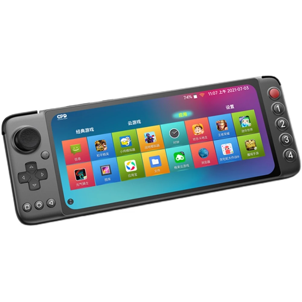 

Игровая консоль GPD XP на Android, портативная игровая приставка, 6 Гб/128 ГБ, 8 ядер, экран 6,81 дюйма, поддержка Wi-Fi, sim-карт, для PUBG, FPS, PS2
