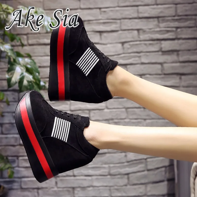 Туфли женские прогулочные дышащие на платформе удобные для покупок летняя обувь