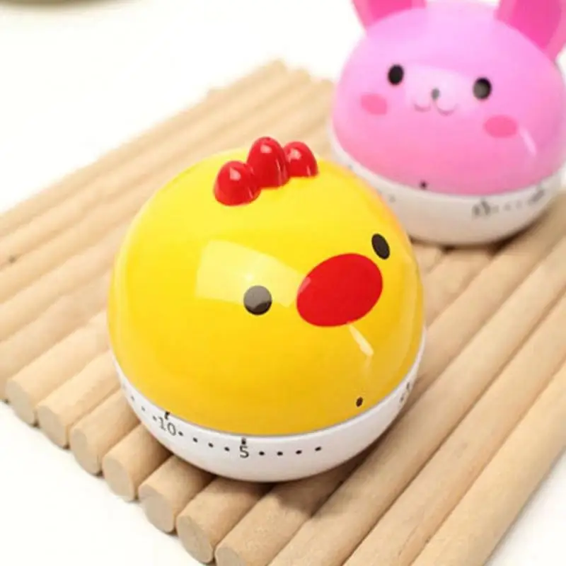 1 шт. механические таймеры для приготовления пищи портативные милые Мультяшные