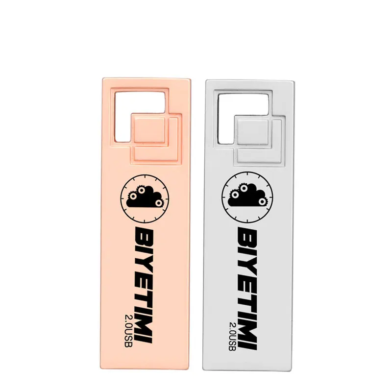 USB флеш-накопитель Biyetimi 64 ГБ 32 Металлический Высокоскоростной накопитель Usb 2 0