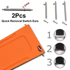 Быстросъемный ремешок для часов из нержавеющей стали, 182022 мм, 2 шт.