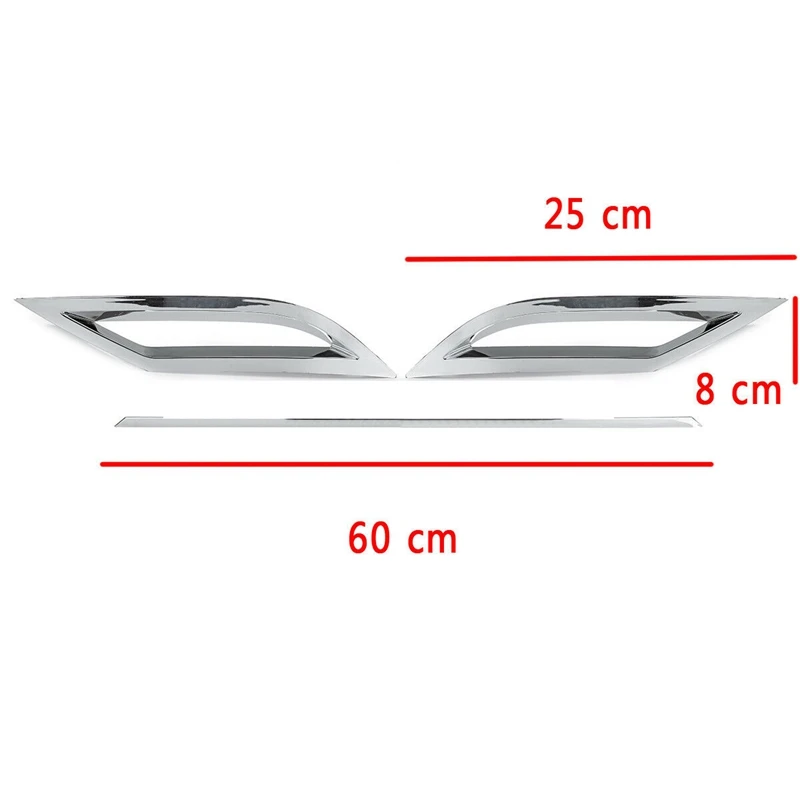 Автомобильный задний бампер спойлер задняя губа яркая полоса выпускная воздуха