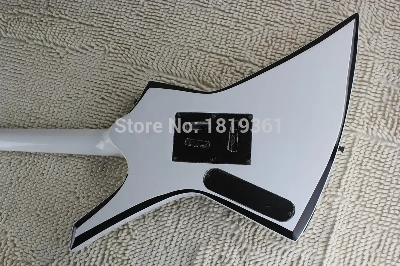 Высокое качество Заводская распродажа Jackson KE2 Келли белая электрогитара, гитара Jackson-1312-21