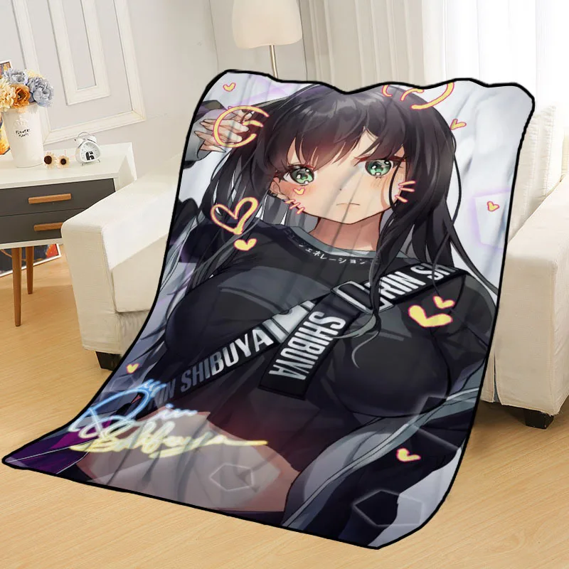 ?? 小さな女の子のためのパーソナライズされたフランドルのチェック柄のブランケット,ベッドカバー,柔らかい,夏のための,アニメ,旅行