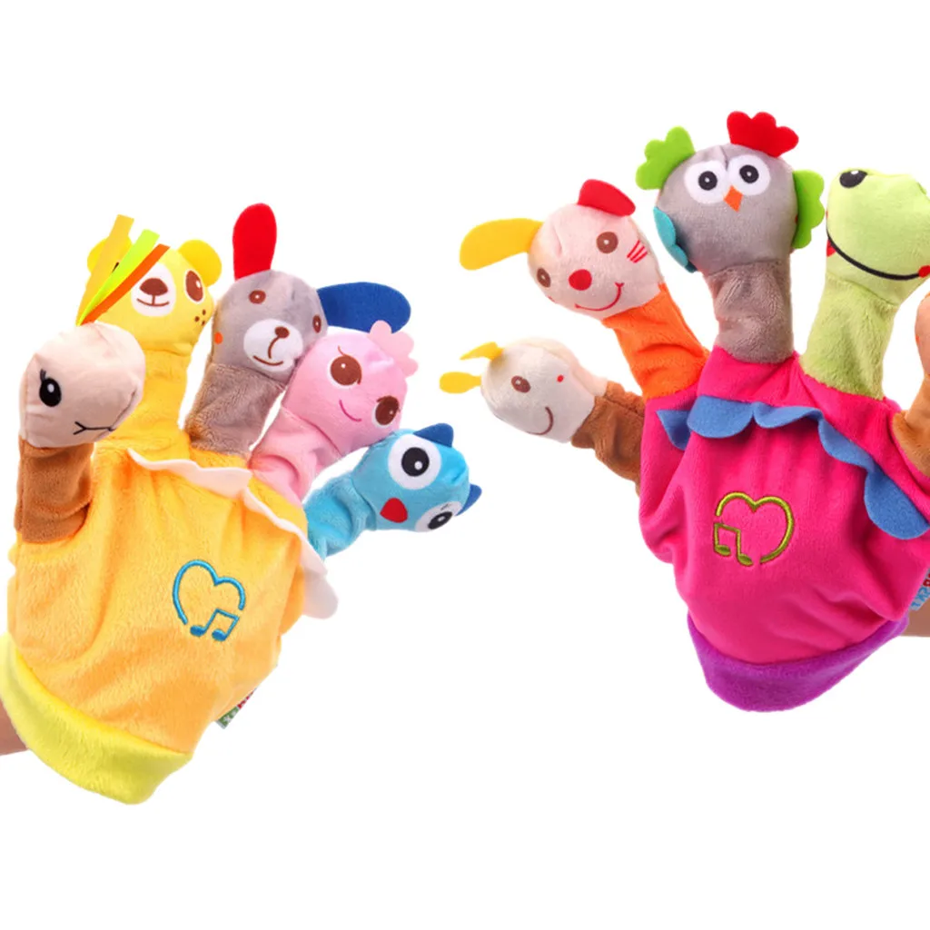 Мягкие игрушки дети медленно поднимающиеся антистровые игрушечная перчатка