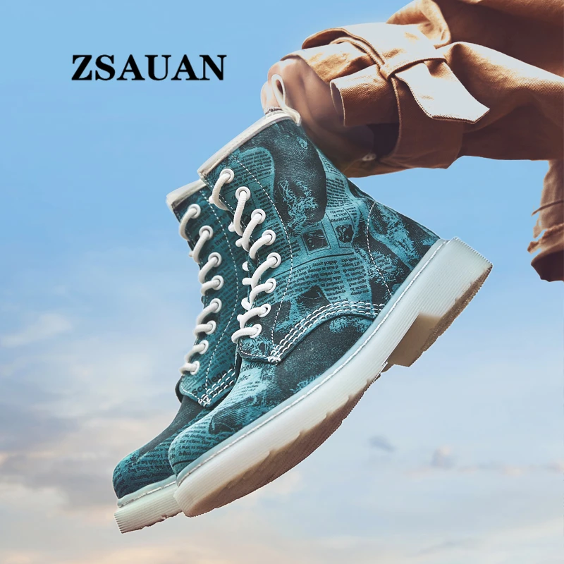 ZSAUAN/; женские модные кожаные ботильоны смешанных цветов; короткие армейские ботинки на шнуровке для девочек; Повседневная Осенняя обувь в стиле ретро
