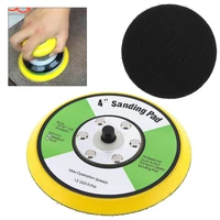 4 inch professional 12000rpm double acting random orbital sanding pad with hairy surface for polishing and sanding new