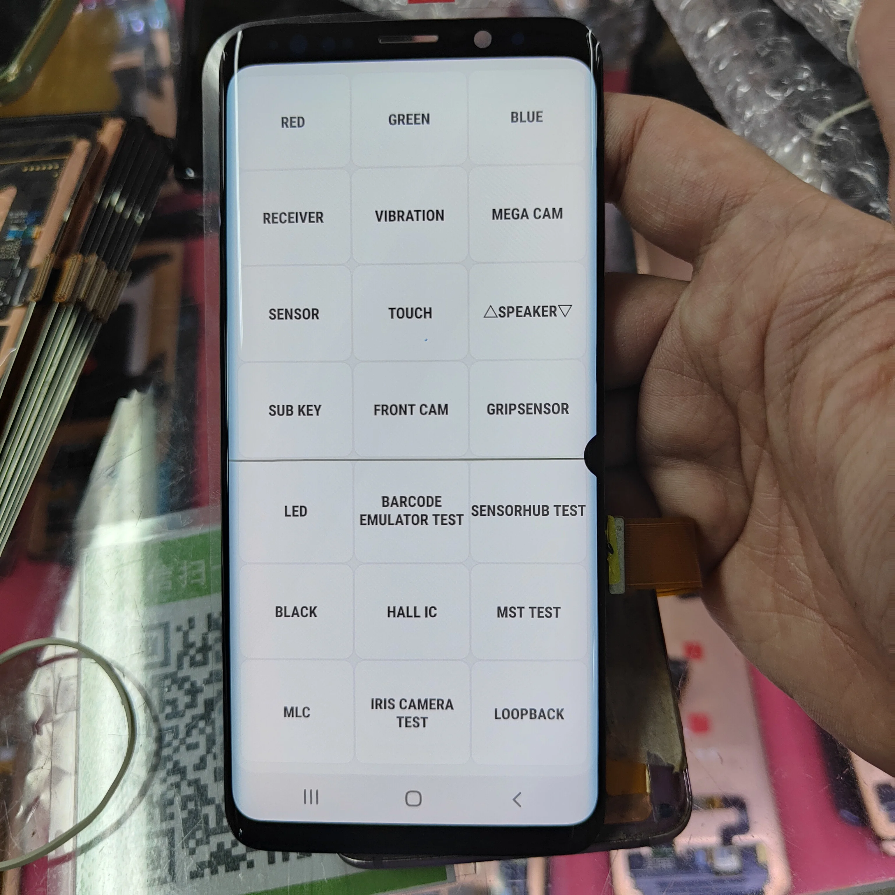 ЖК-дисплей с сенсорным экраном и дигитайзером для Samsung Galaxy S9 G960 + G965F G965W | Мобильные