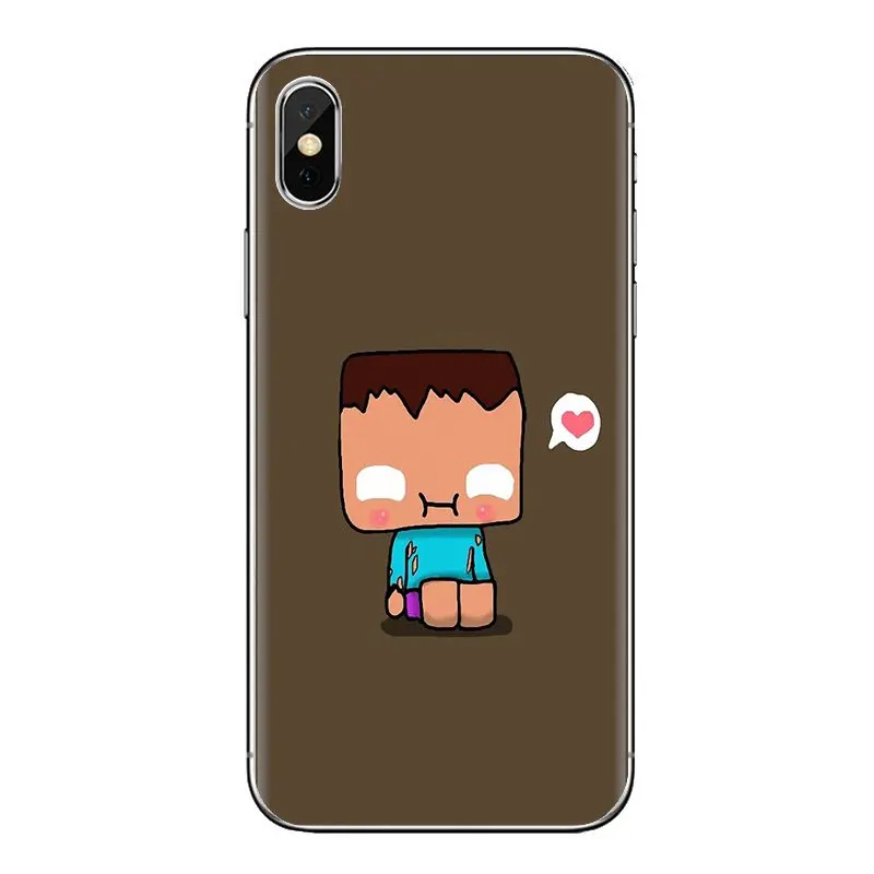 Прозрачный чехол из ТПУ для Huawei P Smart Y6 P8 P9 P10 Plus Nova P20 Lite Pro Mini 2017 SLA-L02 SLA-L22 2i Mojang Minecraft |