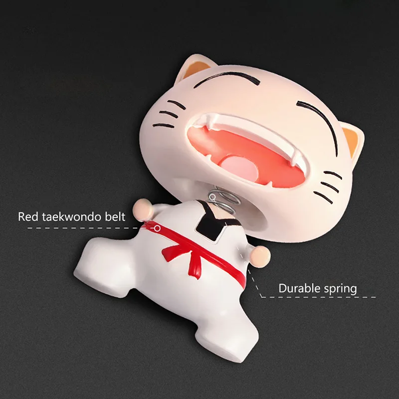 Автомобильные украшения милые игрушки для тхэквондо кошки трясущиеся головы