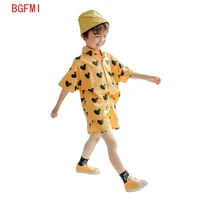 2pcsset summer baby boys clothing sets 95 cotton teenager kid short sleeved shirt shorts infant casual suits 3 6 8 10 12 yrs