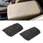 Для Honda Accord 7th 2003 2004 2005 2006 2007 микрофибра Кожаный Автомобильный внутренний центральный контрольный подлокотник защитный чехол отделка