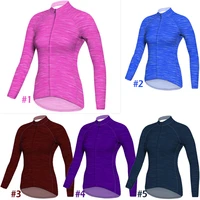 women long sleeve cycling jersey lady bicycle mtb sport shirt for wear motocross mountain road maillot jacket bike clothes