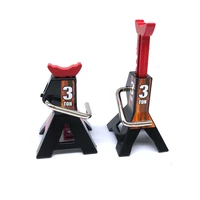 2pcs metal 3 ton scale jack stands height adjustable repairing tool for 110 rc crawler truck trx 4 trx4 axial scx10 s321