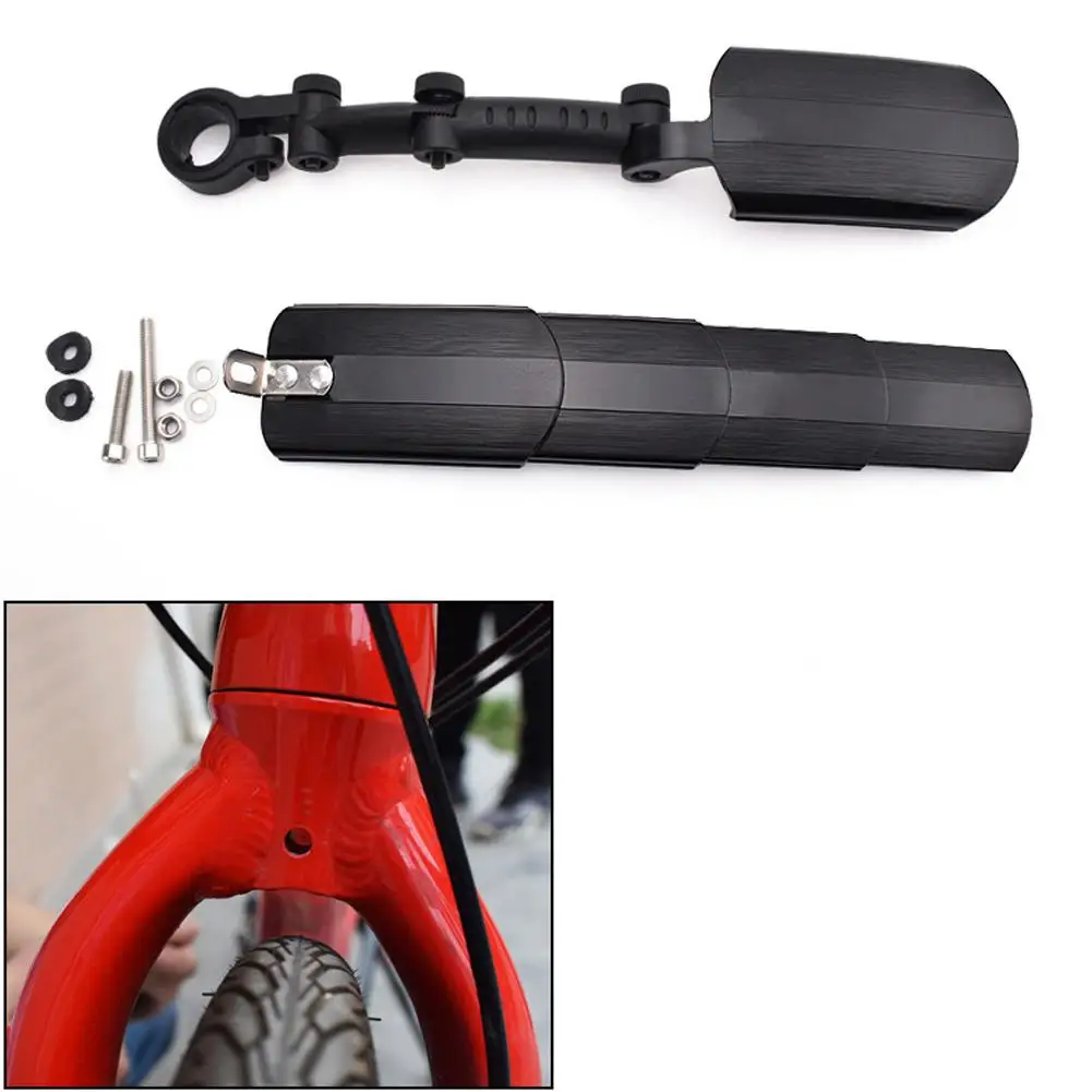 Комплект телескопических складных крыльев для велосипеда брызговик горного