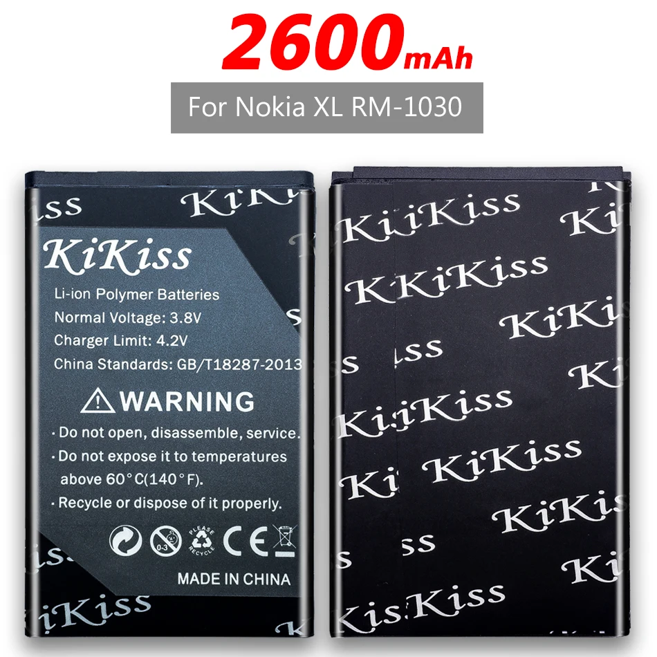 BN 02 мобильный телефон Батарея 2600mAh для Nokia XL/XL 4G RM 1061 1030 1042 BYD + номер