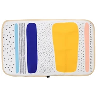 portable baby changing pad diaper mat reusable infant travel mat station for newborn cotten waterproof changing pats play mat