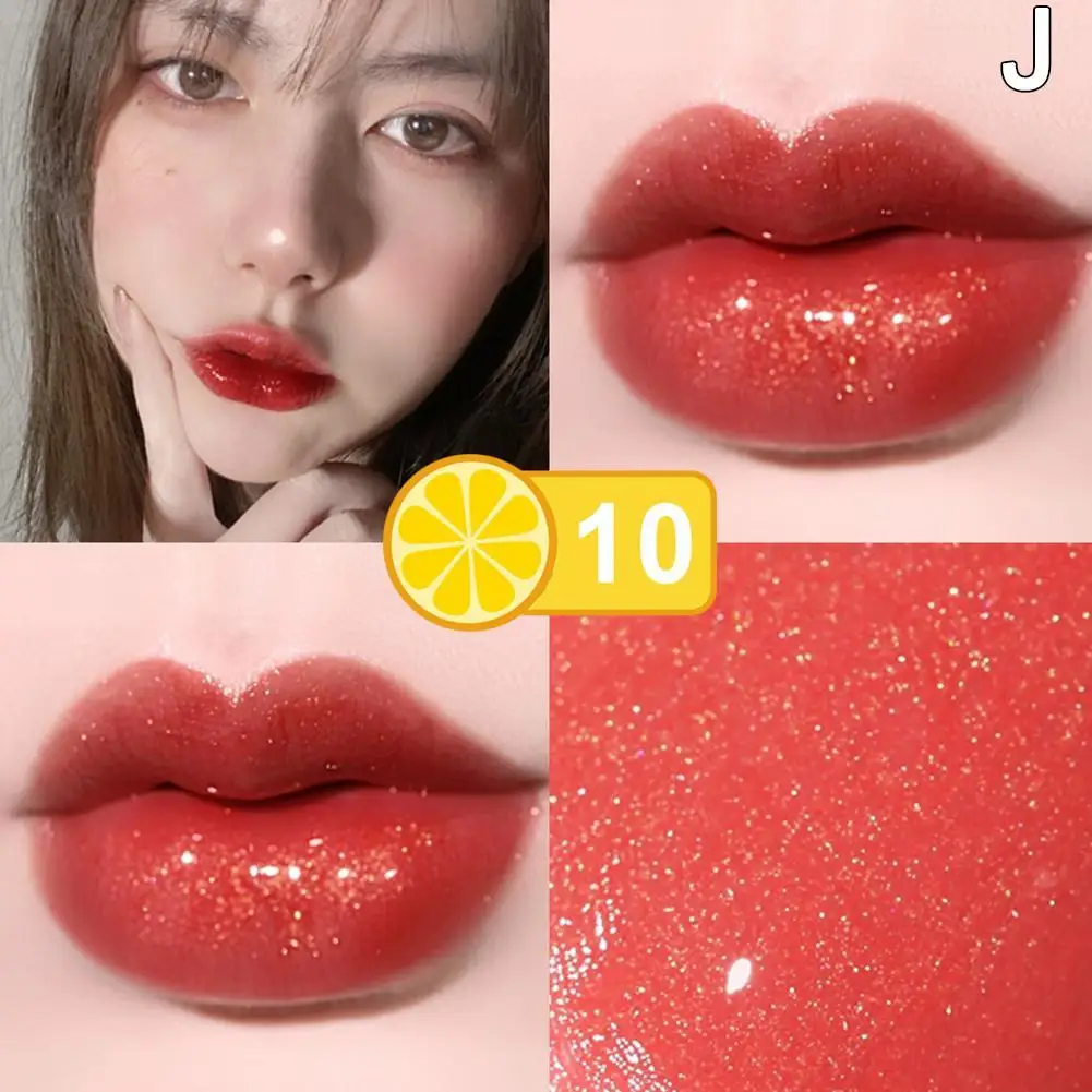 

10Colors Mini Shiny Lip Gloss Sexy Moisturizing Long Lasting Pigment Crystal Jelly Color Lip Tint Liquid Lipstick Dropship TSLM1