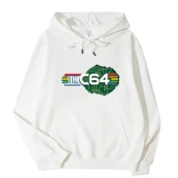 conductive lines logo commodore 64 high quality printed hoodie 100 cotton pocket sweatshirt unique unisex top asian size