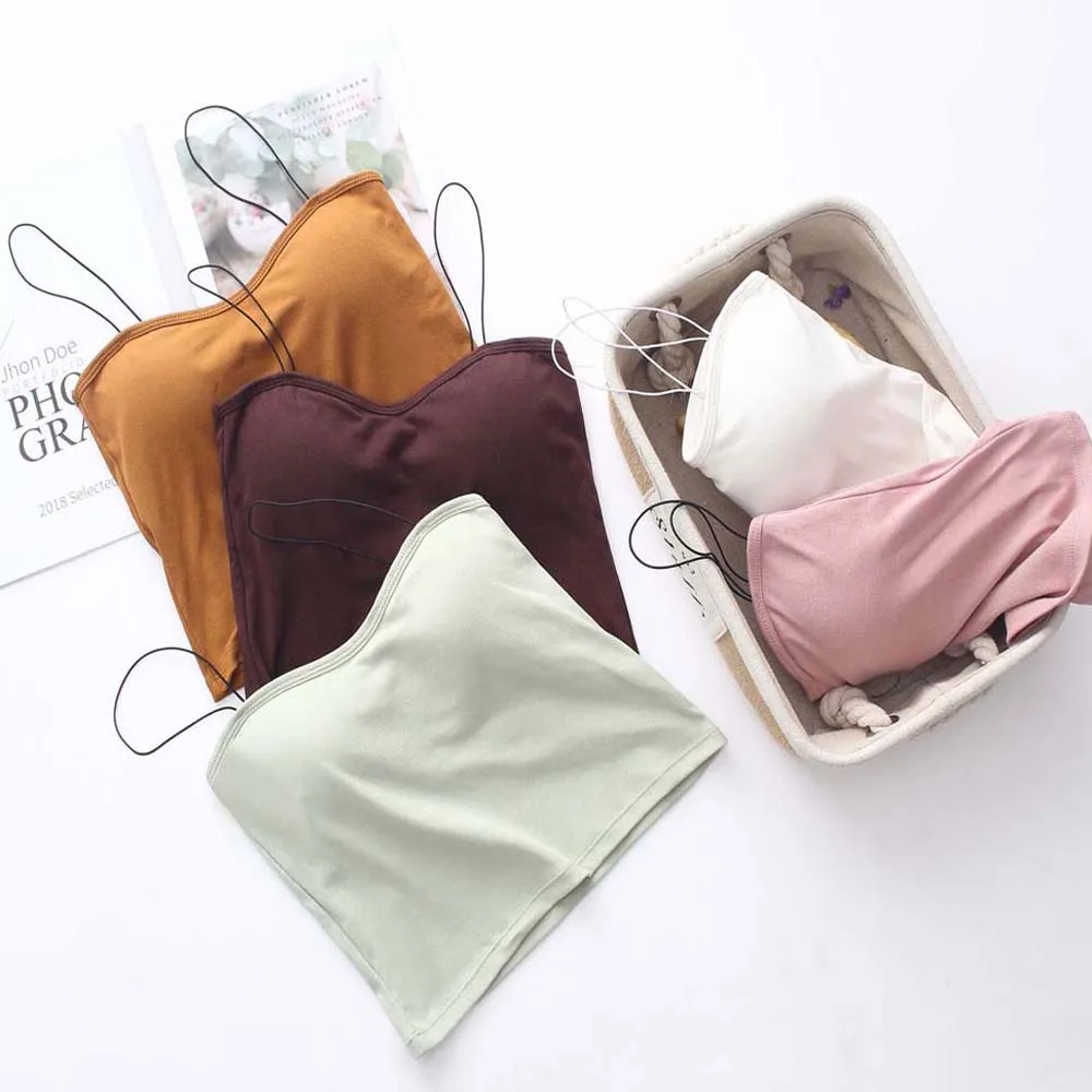 Модный хлопковый сексуальный однотонный жилет с нитками короткая внутренняя