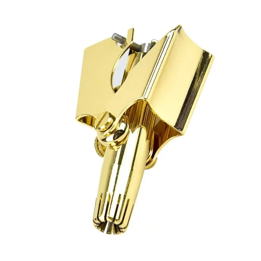 Моющийся триммер для волос в носу ручная Механическая нержавеющая сталь ножницы