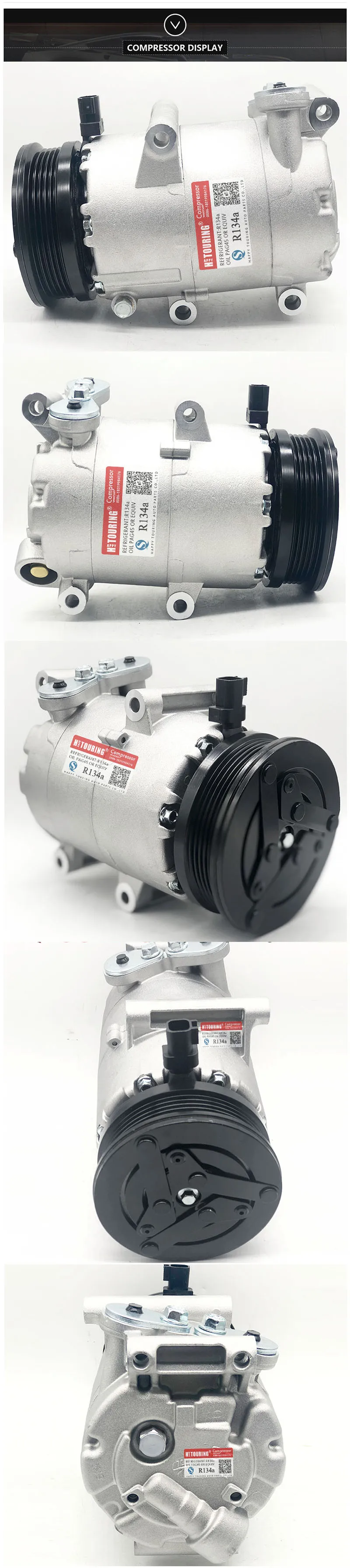 VS16 AC компрессор для фокусировки C-MAX 1,6 2003-2010 3M5H-19D629-RH 3M5H19D629RH 3M5H19D629RC 3M5H19D629RD 3M5H19D629RE 3M5H19D629RF
