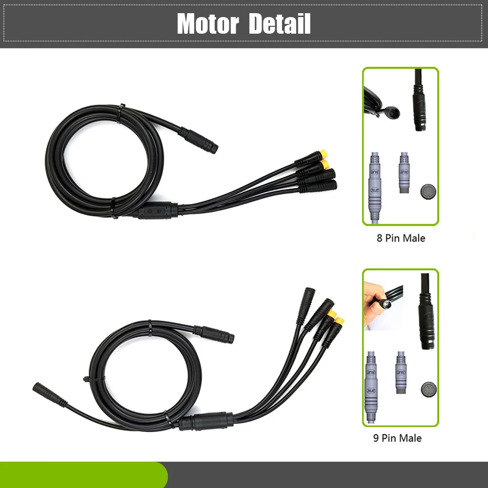 Кабель-удлинитель Julet 2 3 4 5 Pin водонепроницаемый с дисплеем | Спорт и развлечения