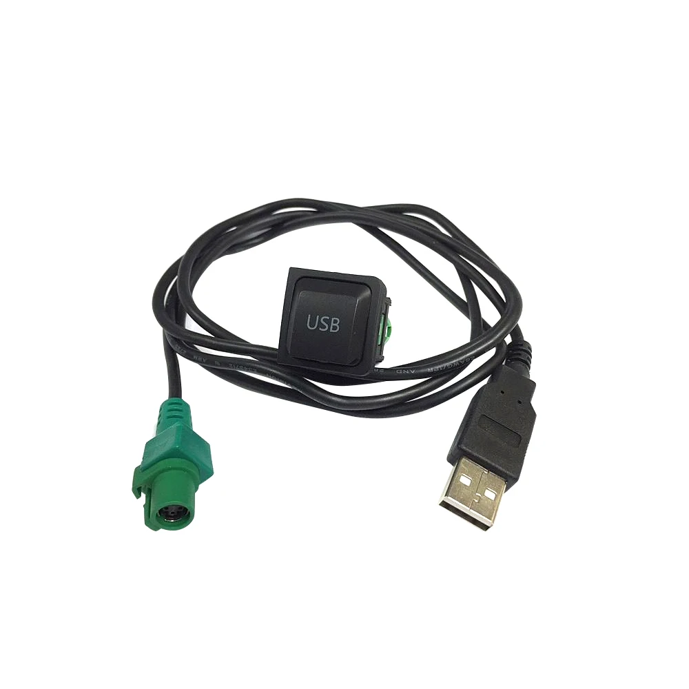 Автомобильная кнопка переключения USB для CD-плеера RCD510 RCD310 радио VW Touran Bora Sagitar Skoda