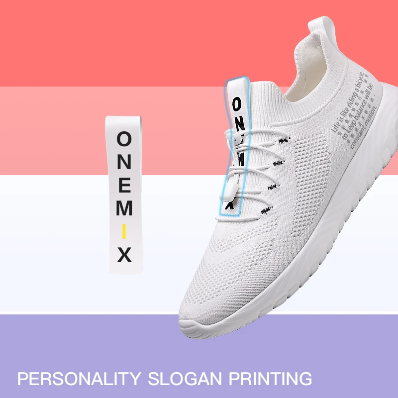 ONEMIX/мужские кроссовки Повседневная легкая Уличная обувь для бадминтона Дышащая