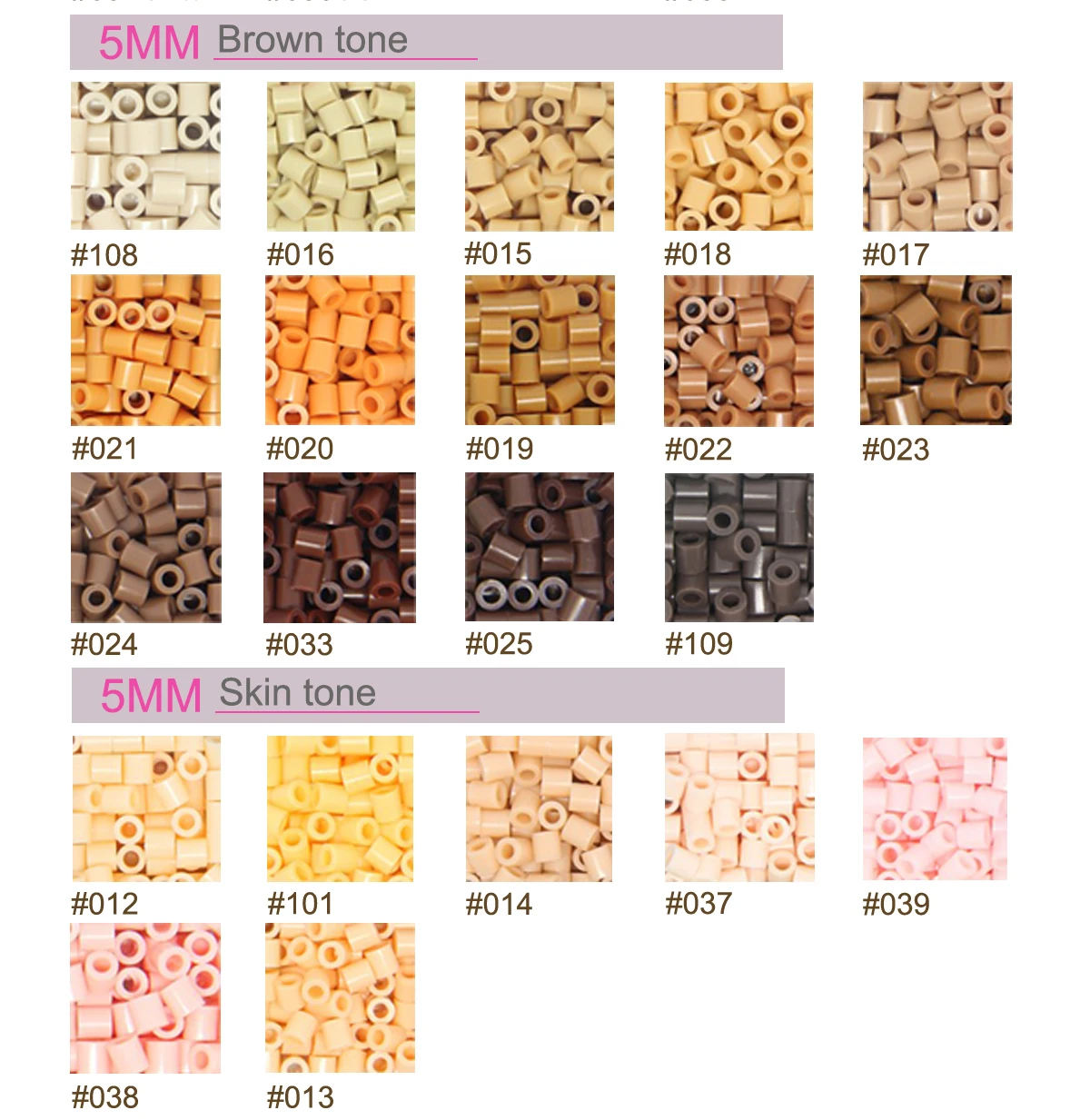 133 шт./упаковка бусины-предохранители для творчества 5 мм | Игрушки и хобби