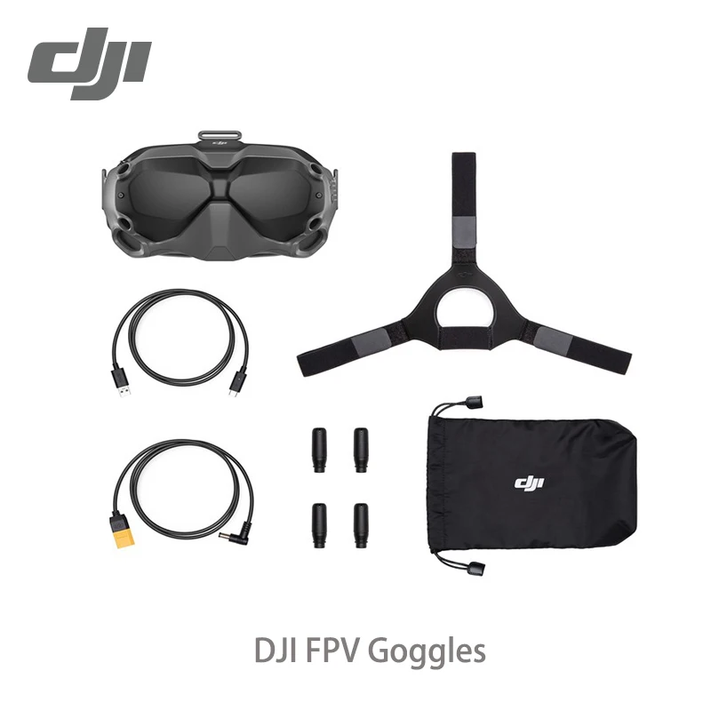 DJI FPV Goggles DJI FPV Experience Combo/DJI FPV Fly More Combo VR очки для перекрестной машины Дрон поддержка HD720p/120fps разрешение - Цвет: DJI FPV Goggles