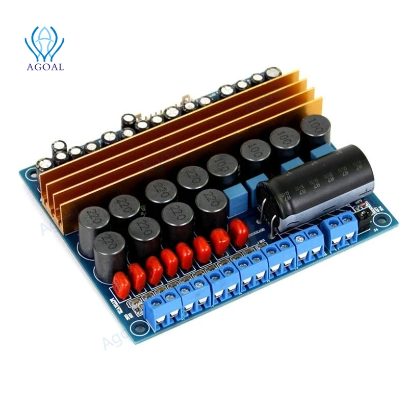 TPA3116 Power Amplifier Audio Board 100Wx2+50Wx4 6 Channel Class D Digital Sound Speaker Amplifier for 5.1 Home Theater enlarge