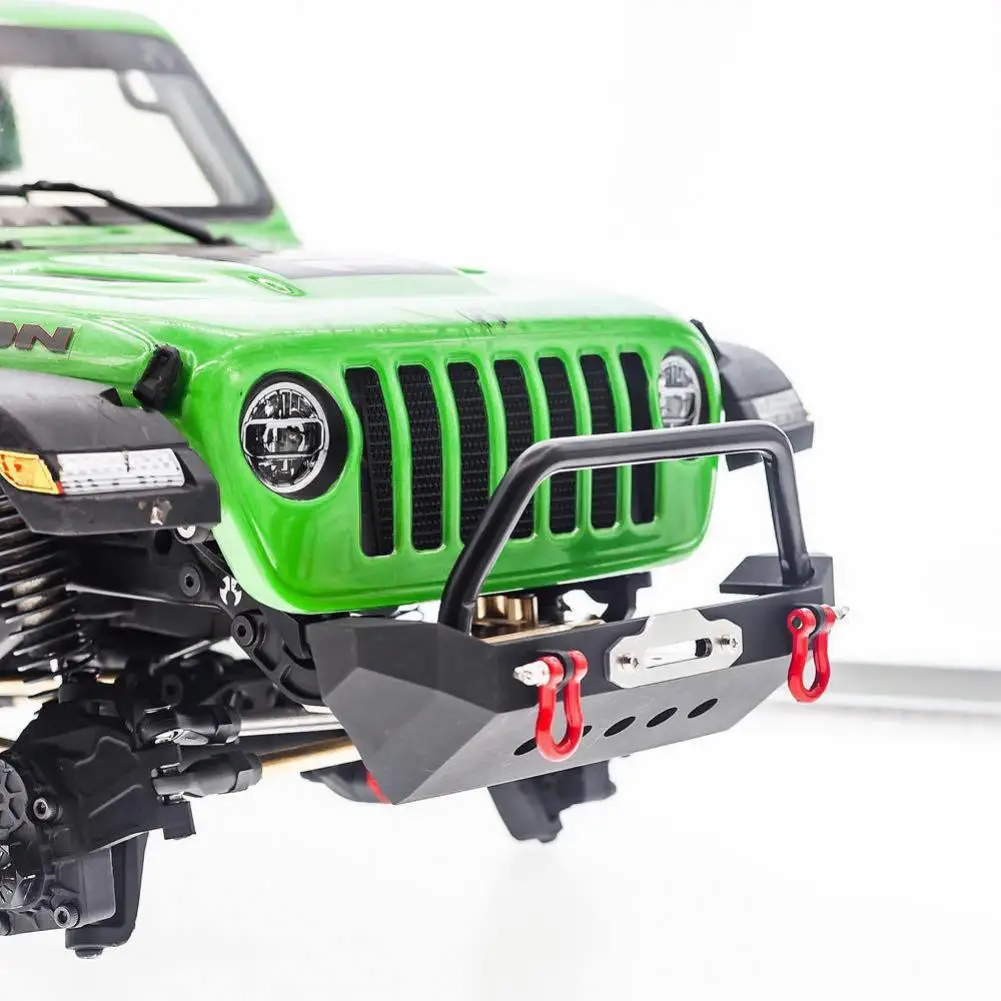 

1pcs Metal Front Bumper For 1/10 Rc Crawler Scx10 90046 Trx4