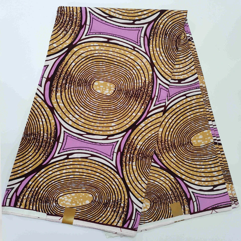 

6 Yards Mitex Wax Print/ African Fabrics Kitenge/Pagnes/Tissues Africain/ Lapa/Chitenge HS-136