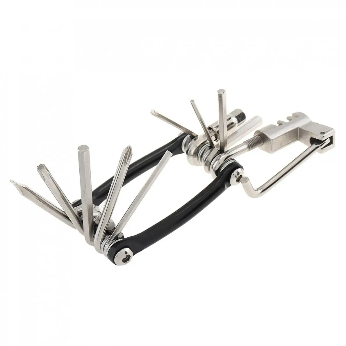 11 в 1 Набор инструментов для ремонта велосипеда шестигранных спицевых гаечных