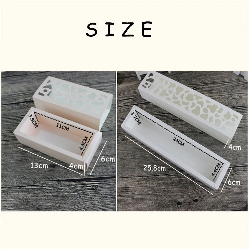 30 шт. коробка для макаронов белая посылка печенья маленькие коробки выпечки